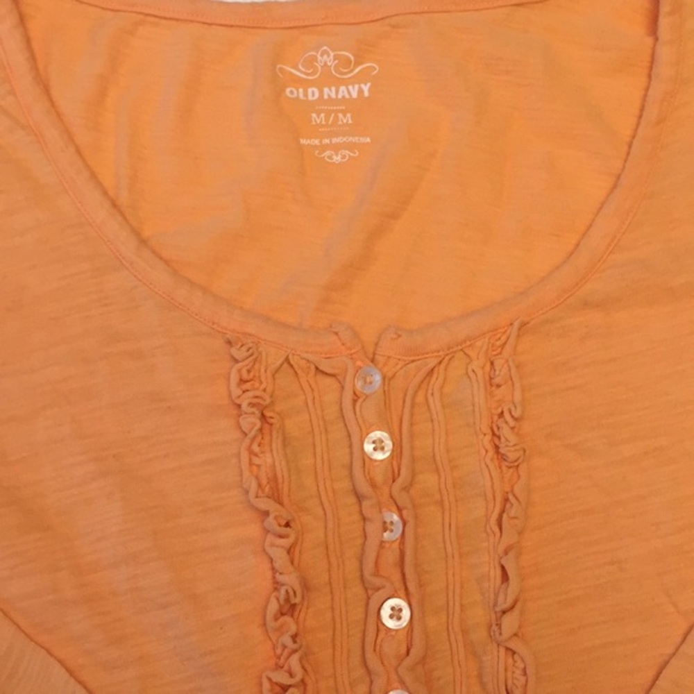 Old Navy Orange Top - Picture 3 of 6